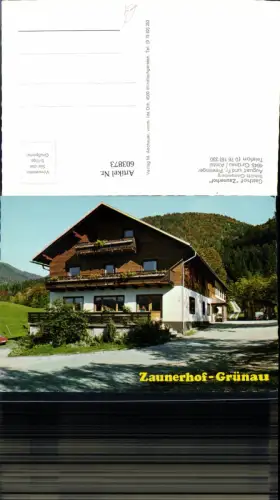 603873,Grünau i. Almtal Gasthof Zaunerhof