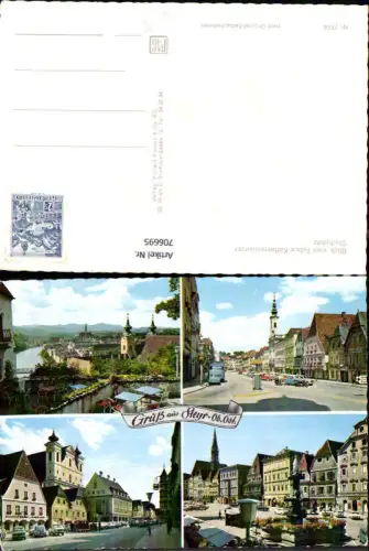 706695 Steyr Blick v. Tabor-Kaffeerestaurant Stadtplatz