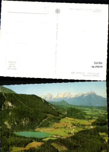 706701 Fliegeraufnahme Gleinkersee Roßleiten Spital a. Pyhrn