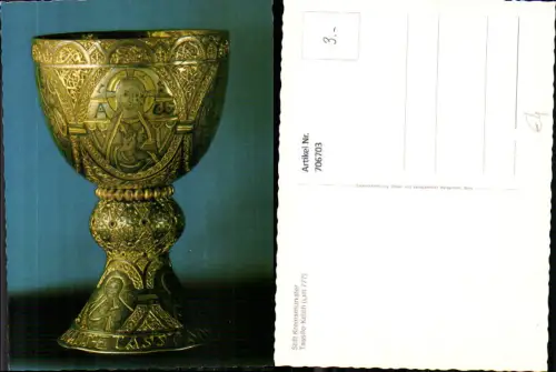 706703 Kremsmünster Tassilo-Kelch Detailansicht