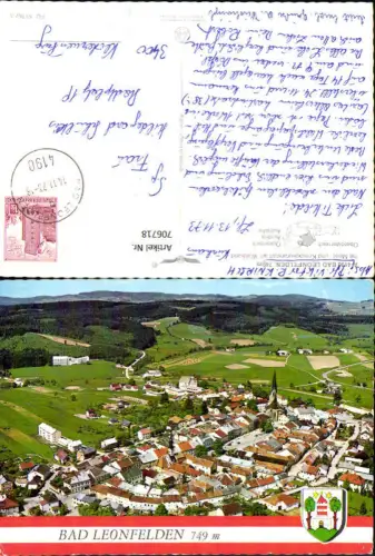 706718 Fliegeraufnahme Bad Leonfelden pub Alpine Luftbild FÖ 55767
