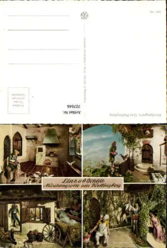 707646 Mehrbild AK Linz Pöstlingberg Märchengrotte Zwerge