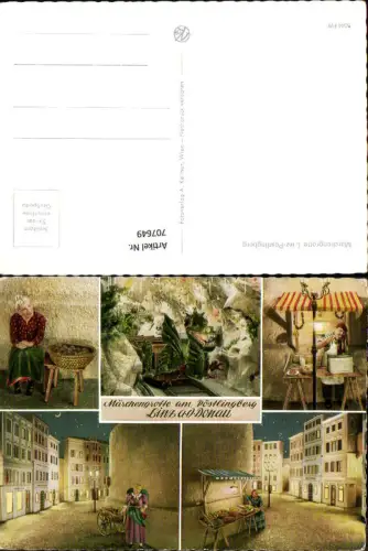 707649 Mehrbild AK Linz Pöstlingberg Märchengrotte Zwerge