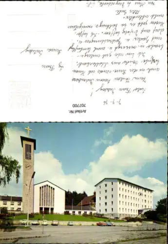 707700 Bad Schallerbach Heilbad Lourdes-Jubiläumskirche Kurheim St Raphael VW Käfer