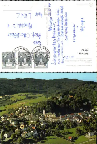 710454 Luftbild Wolfsegg am Hausruck Kneippkuranstalt Dr. Petershofer