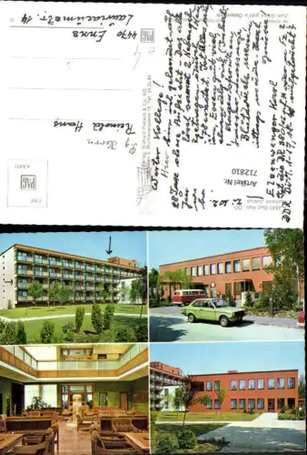 712810 Mehrbild AK Bad Hall Kurheim Justus VW Bus