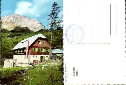 712831 Spital am Pyhrn Rohrauerhaus am Pyhrngasgatterl mit Gr. Pyhrgas