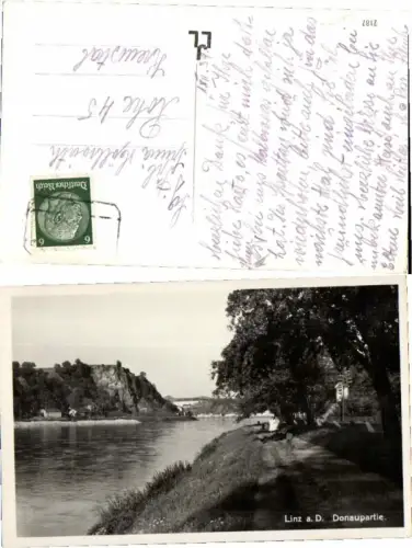 66006,Linz a.d. Donau Donaupromenade Leute