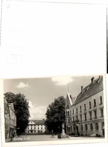66043,Eferding Hauptplatz m. Oldtimer um 1940