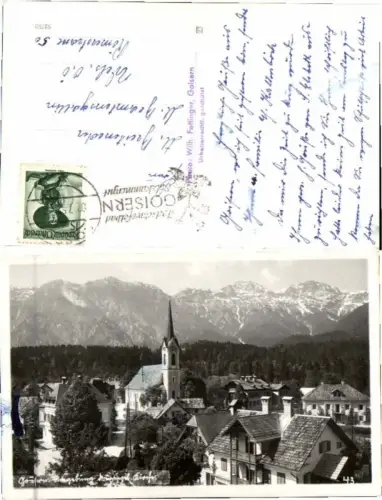 66090,Goisern Teilansicht im Ort