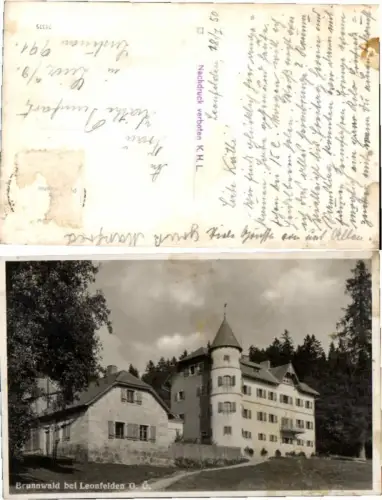 66098,Brunnwald bei Leonfelden Linz Fotokarte