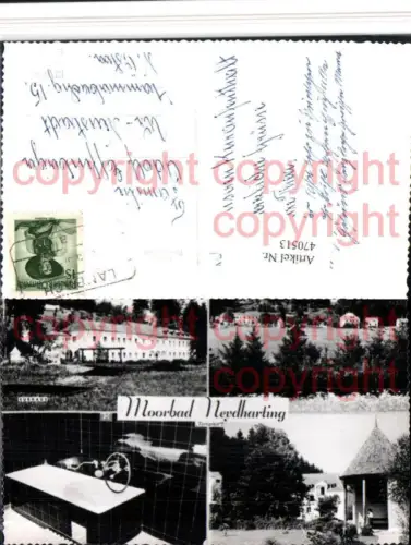 470513,Bad Wimsbach-Neydharting Moorbad Mehrbildkarte