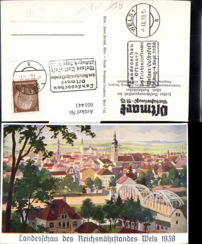 601443,Ostmark Landesschau Reichsnährstandes Wels 1938 Ausstellung