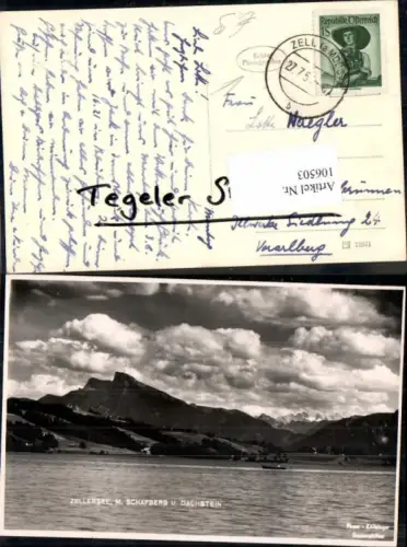 106503,Zellersee bei Zell am Moos 1935