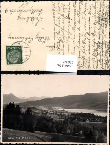 226077,Zell a. Moos Teilansicht Partie