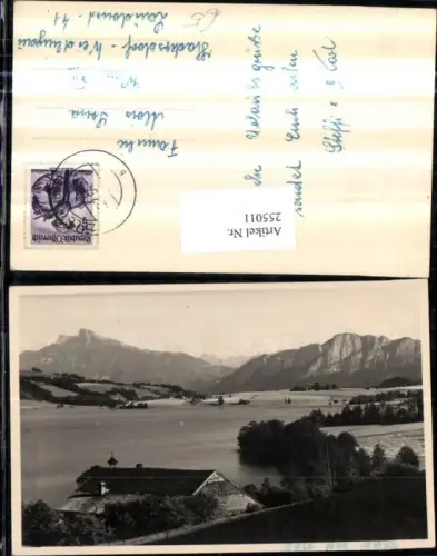 255011,Zell am Moos Partie Bergkulisse