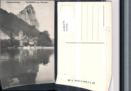 327436,Plomberg am Mondsee pub F. E. Brandt 4664
