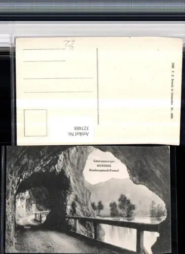 327488,Mondsee Kienbergwand-Tunnel pub F. E. Brandt 4660