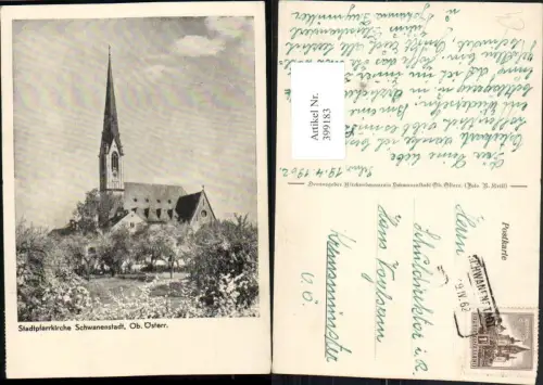 399183,Schwanenstadt Stadtpfarrkirche Kirche