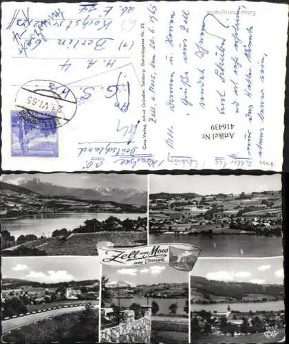 416439,Zell am Moos am Ittsee Totale Mehrbildkarte pub Cosy 2007