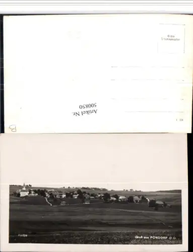 500850,Gruß aus Pöndorf Totale