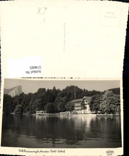 574685,Foto Ak Innerschwand am Mondsee Pichl-Auhof pub F. E. Brandt 11773