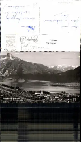 602377,Foto Ak Mondsee m. Schafberg u. Dachstein