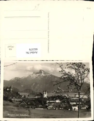 602379,Foto Ak Mondsee m. Schafberg