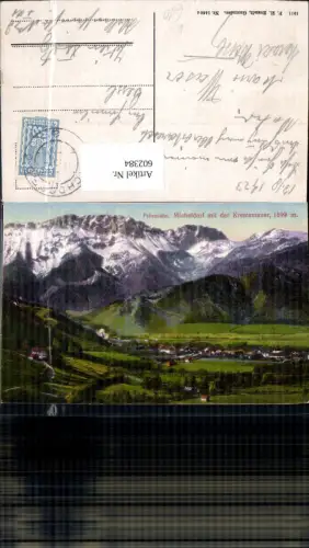 602384,Micheldorf m. d. Kremsmauer Salzkammergut pub F. E. Brandt 1460c