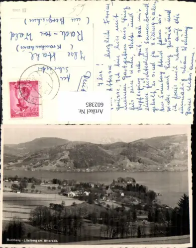602385,Foto Ak Buchberg Litzlberg a. Attersee