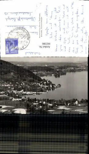 602386,Foto Ak Attersee Ansicht