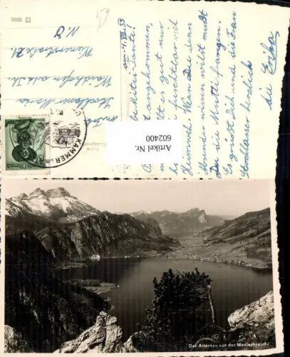 602400,Foto Ak Attersee v. d. Madlschneid