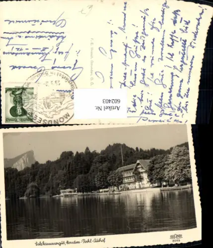 602403,Foto Ak Mondsee Pichl-Auhof Strandhotel Salzkammergut pub F. E. Brandt 11773
