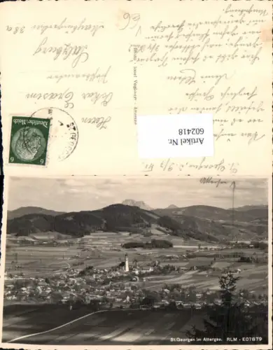 602418,Foto Ak St Georgen a. Attergau pub Josef Voglmayr RLM E07879