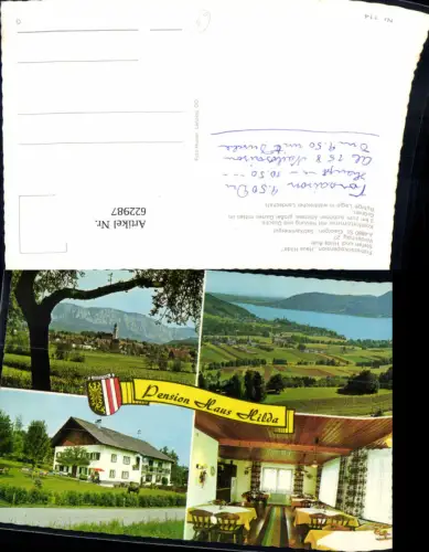 622987,Mehrbild Ak St Georgen i. Attergau Frühstückspension Haus Hilda
