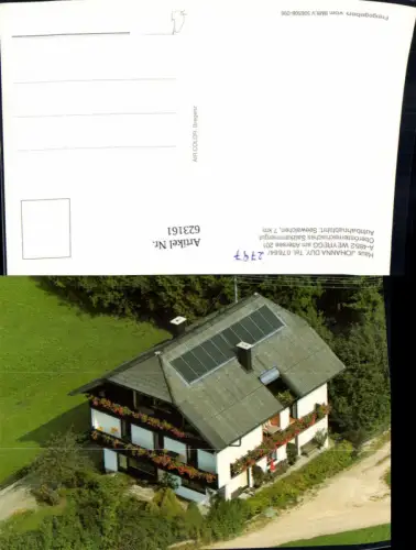 623161,Luftbild Weyregg a. Attersee Haus Duy