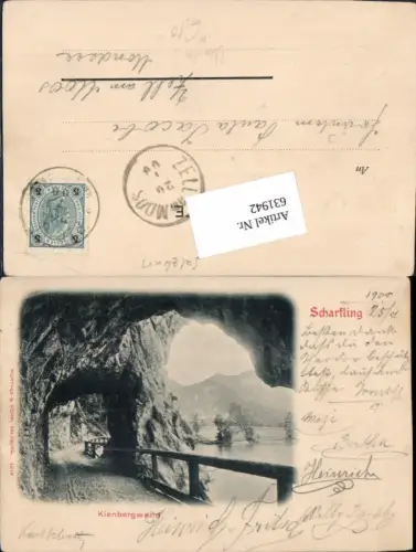 631942,Mondsee Scharfling Kienbergwandtunnel Kienbergwand 1900