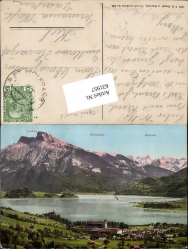 631957,Mondsee Schafberg Dachstein pub Brandt 194