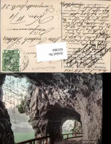 631964,Mondsee Scharfling Kienbergwandtunnel Kienbergwand pub Brandt 372