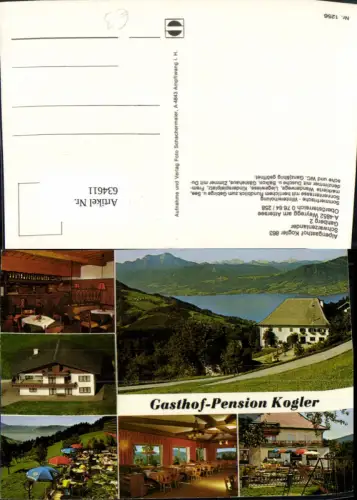 634611,Mehrbild Ak Weyregg a. Attersee Alpengasthof Kogler