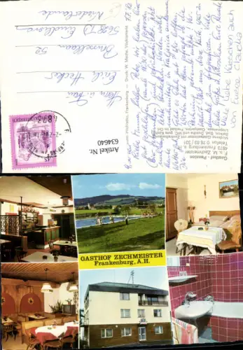 634640,Mehrbild Ak Frankenburg a. Hausruck Gasthof Pension Zechmeister
