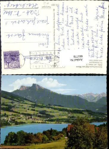 661778,Zell am Moos Zeller- u. Irrsee mit Schafberg Hoher Dachstein