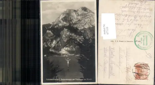 677110,Gedenkkreuz am Traunsee b. Püreth