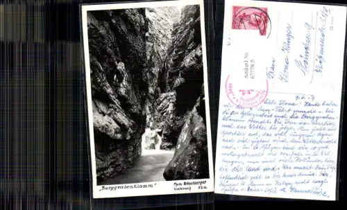 677785 Burggrabenklamm bei Unterach am Attersee pub Photo Gastberger 52 a
