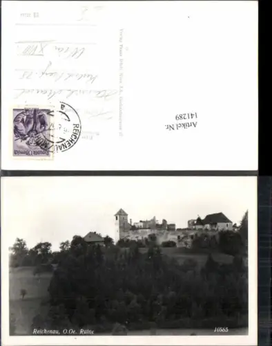 141289,Reichenau Ruine im Mühlkreis