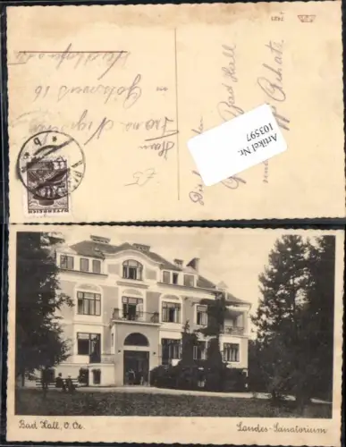 103597,Bad Hall bei Steyr Landes Sanatorium