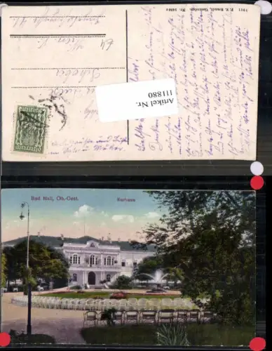 111880,Bad Hall bei Steyr Kurhaus pub Brandt 1436c