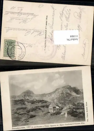 111884,Sonnschienhütte b. Grossreifling Gross Reifling