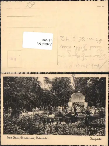 111888,Bad Hall bei Steyr Ostmark Kurpark