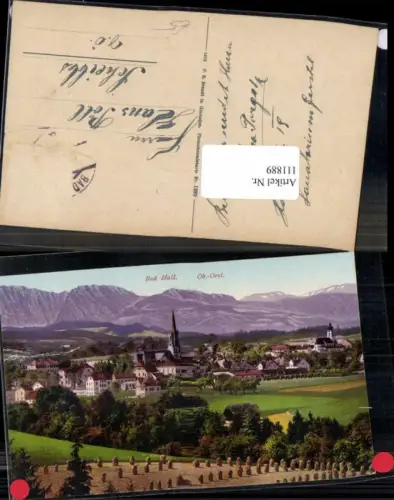 111889,Bad Hall bei Steyr Tolle Ortsansicht pub Brandt 1389